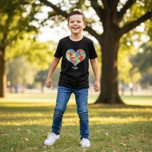 T-SHIRT Heart Lego Tee short sleeve